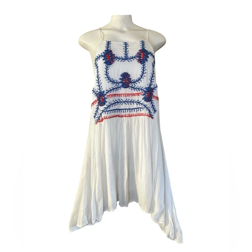 Piper by Townsen White A-Line Dress Size M | Summer Minimalist Chic - Picture 3 of 11